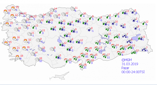 Seçim günü hava nasıl olacak?